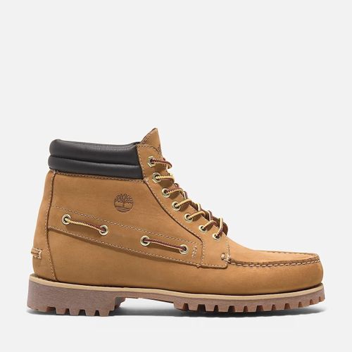Bottes plates TB0A2N4C7541 - AUTH MID LACE-WHEAT BOAT - Timberland - Modalova