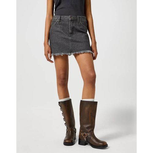 Jupes 112356384 MINI-DENIM GREY - Wrangler - Modalova