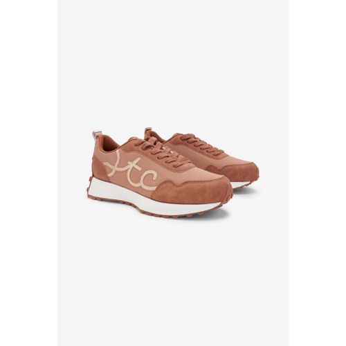Baskets basses Baskets run camel - Le Temps des Cerises - Modalova