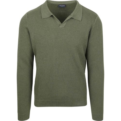 Polo Pull Riva Structure Mélangé Vert - Suitable - Modalova