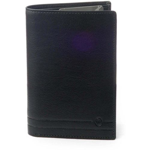 Portefeuille Portefeuille cuir Deco anti piratage Noir - David William - Modalova