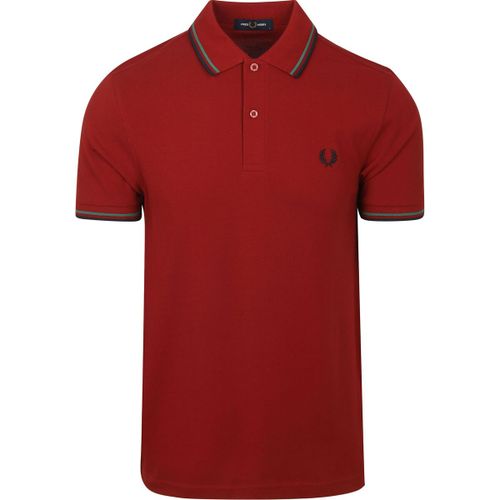 Polo Polo Twin Tipped M3600 Rouge - Fred Perry - Modalova