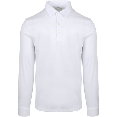 T-shirt Polo Manches Longues Essential Blanc - Desoto - Modalova