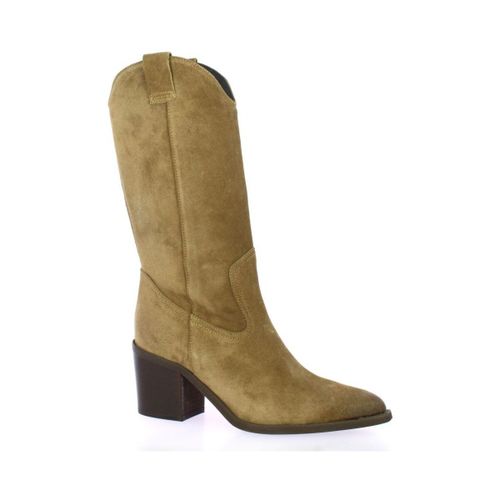 Bottes à talon Bottes cuir velours - Spaziozero - Modalova