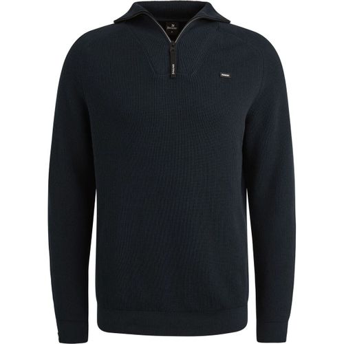Sweatshirts Sweater Half Zip Textured Rib Marine - Vanguard - Modalova