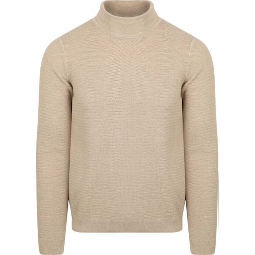 Sweatshirts Pull Col Roulé Structure Melange Sand - Suitable - Modalova