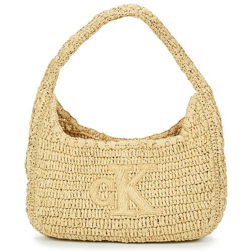 Sac a main BOLD CK RAFFIA SM SHOULDER BAG - Calvin Klein Jeans - Modalova