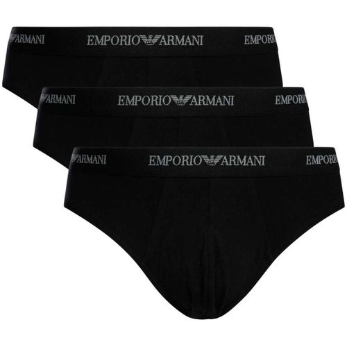 Slips Lot de 3 slips en coton - Emporio Armani - Modalova
