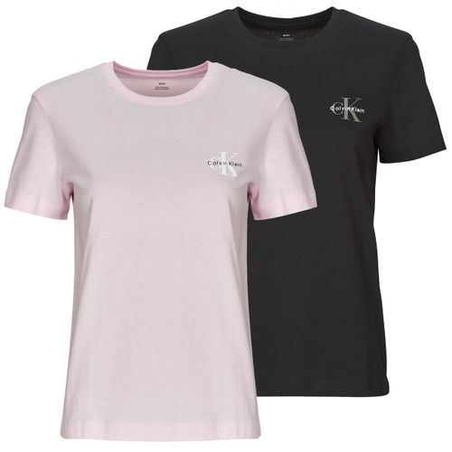 T-shirt MONOLOGO CN 2 PACK TEE X2 - Calvin Klein Jeans - Modalova