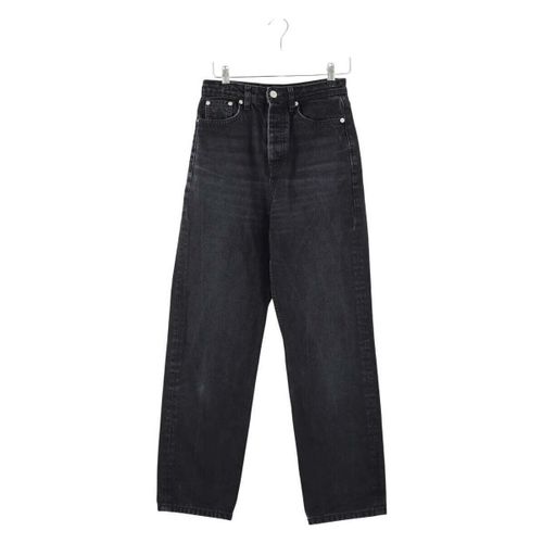 Jeans flare / larges Jean droit en coton - The Kooples - Modalova