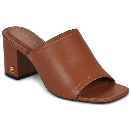 Mules TH BLOCK HEEL MULE LTH - Tommy Hilfiger - Modalova