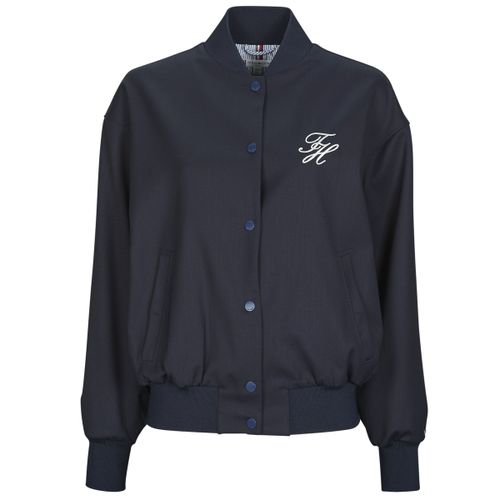 Blouson TIMELESS WOOL TAILORED BOMBER - Tommy Hilfiger - Modalova