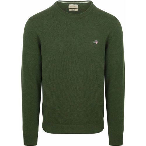 Sweatshirts Pullover Laine D'Agneau Vert Mousse - Gant - Modalova