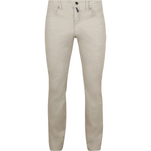 Pantalon Pantalon Lyon Tapered Impression Greige - Pierre Cardin - Modalova