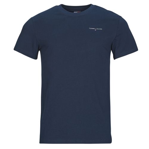 T-shirt TJM SLIM LINEAR CHEST TEE EXT - Tommy Jeans - Modalova