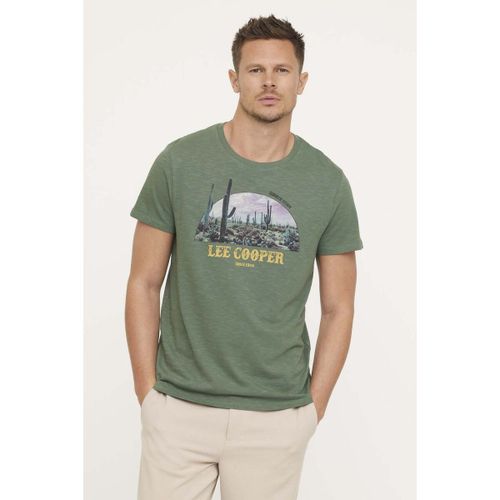 T-shirt T-shirt ACARI Kaki - Lee Cooper - Modalova
