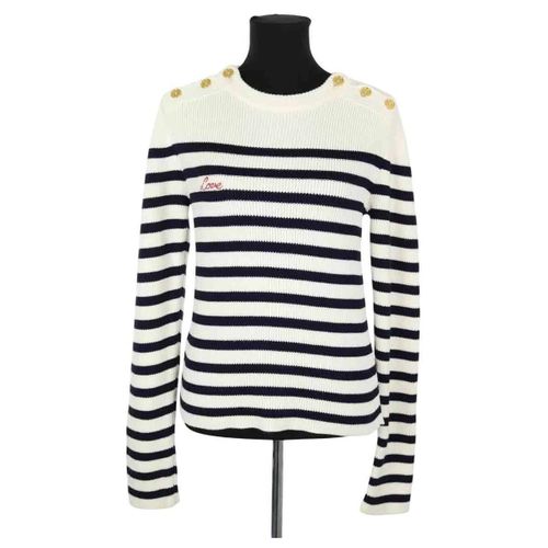 Pull Miu Miu Pull en laine écru - Miu Miu - Modalova