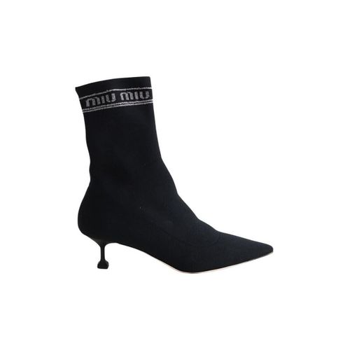 Bottines Miu Miu Boots noir - Miu Miu - Modalova