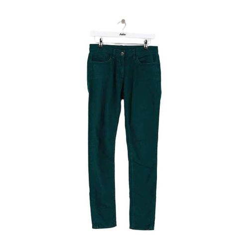 Jeans Jean slim en coton vert - Sandro - Modalova