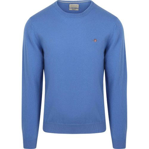 Sweatshirts Pullover Laine D'Agneau Bleu Mid - Gant - Modalova