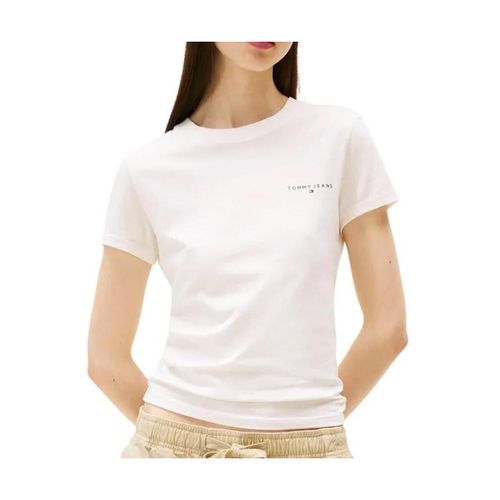 T-shirt Slim Linear DW0DW21164 - Tommy Hilfiger - Modalova