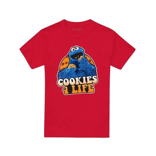T-shirt Cookies 4 Life - Sesame Street - Modalova