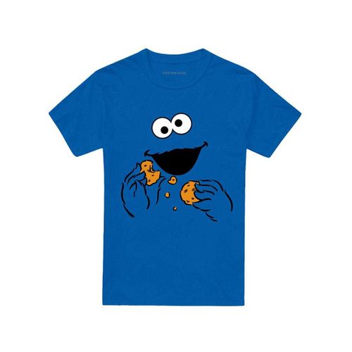 T-shirt Sesame Street Om Nom - Sesame Street - Modalova
