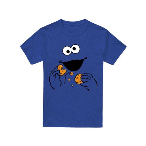 T-shirt Sesame Street Om Nom - Sesame Street - Modalova