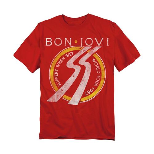 T-shirt Bon Jovi Slippery When Wet - Bon Jovi - Modalova