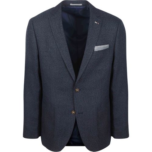 Veste Blazer Leek Structure Marine - Suitable - Modalova