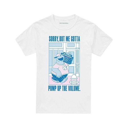 T-shirt Pump Up The Volume - Sesame Street - Modalova
