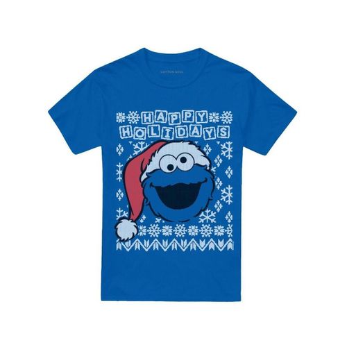 T-shirt Ugly Christmas - Sesame Street - Modalova