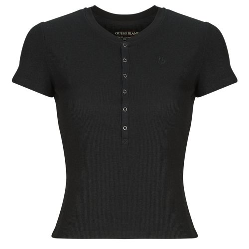T-shirt Guess GJ SS HENLEY WAFFLE - Guess - Modalova