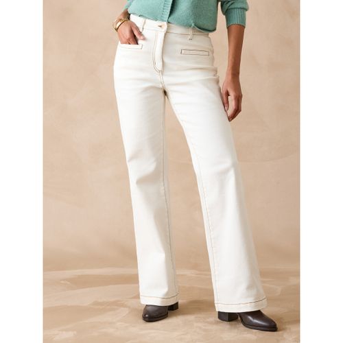 Jeans by - Jean bas évasé stature +1.60m - Daxon - Modalova