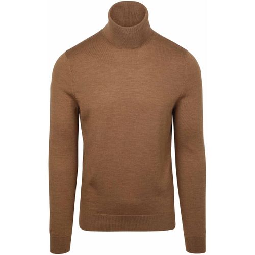 Sweatshirts Pull Col Roulé Merino Camel - Suitable - Modalova