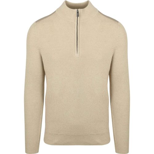Sweatshirts Pull Demi-Zip Patch Ecru - Suitable - Modalova