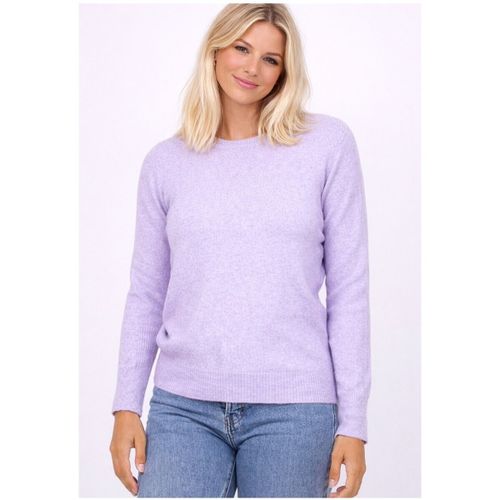 Pull Pull Col Rond F, Violet - Kebello - Modalova