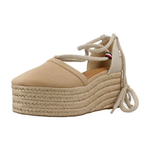 Espadrilles Closed Toe Linen Flatfor - Tommy Hilfiger - Modalova
