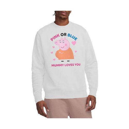Sweatshirts Pink Or Blue Mummy Pig Loves You - Dessins Animés - Modalova