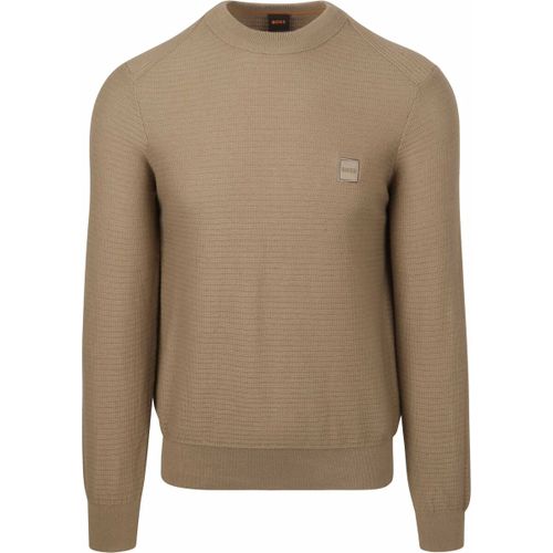 Sweatshirts BOSS Pull Anion Taupe - BOSS - Modalova