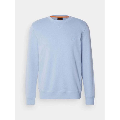 Pull BOSS Sweat bleu en coton - BOSS - Modalova