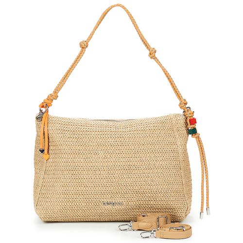 Sac a main BAG HALF LOGO RAFFIA LEIRIA - Desigual - Modalova