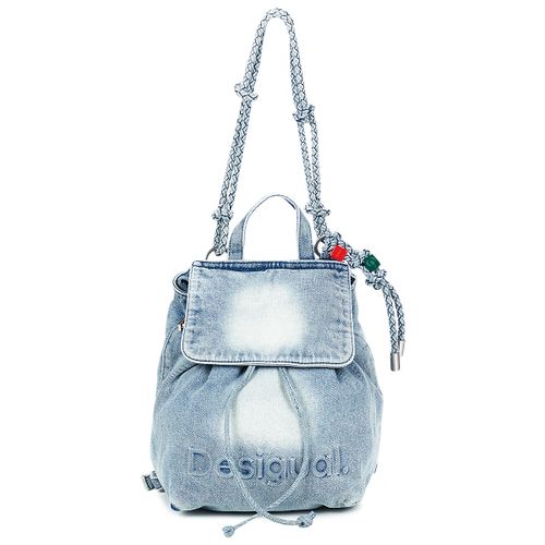 Sac a dos HALF LOGO DENIM LUENA - Desigual - Modalova