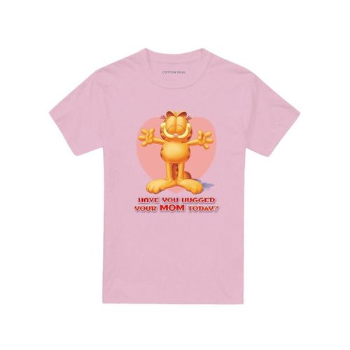 T-shirt Have You Hugged Your Mom Today - Garfield - Modalova
