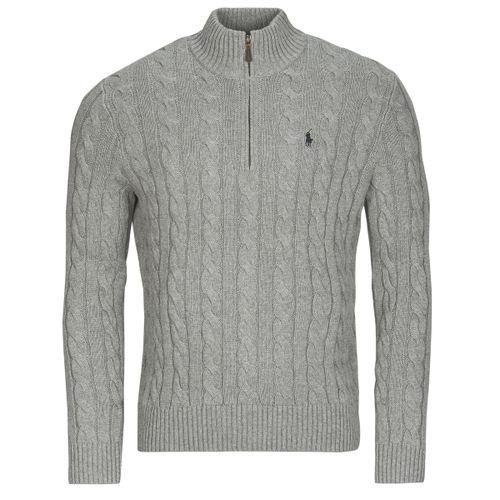 Pull PULL DEMI ZIP EN MAILLE TORSADEE - Polo Ralph Lauren - Modalova