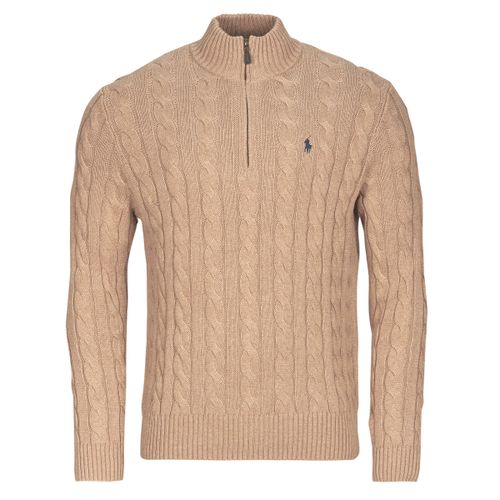 Pull PULL DEMI ZIP EN MAILLE TORSADEE - Polo Ralph Lauren - Modalova