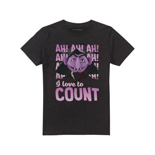 T-shirt The Count Ah! Ah! Ah! - Sesame Street - Modalova