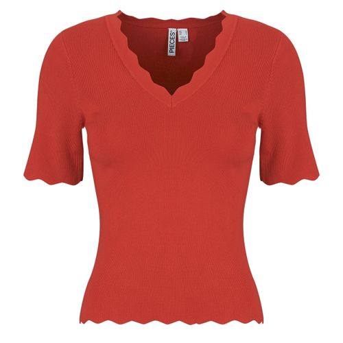 Blouses PCJULINE SS V-NECK KNIT - Pieces - Modalova
