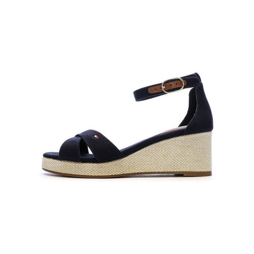 Sandales compensées Flag Criss-cros - Tommy Hilfiger - Modalova