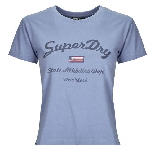 T-shirt Ath Ess Fitted Graphic Tee - Superdry - Modalova